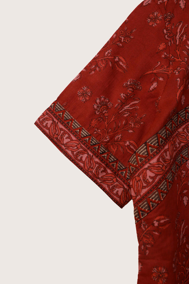 Arc Floral Short Kurti