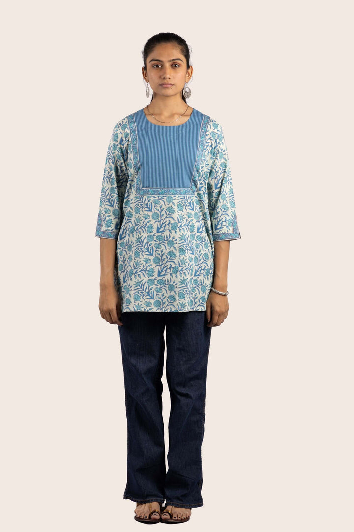 Meadow short kurti front view