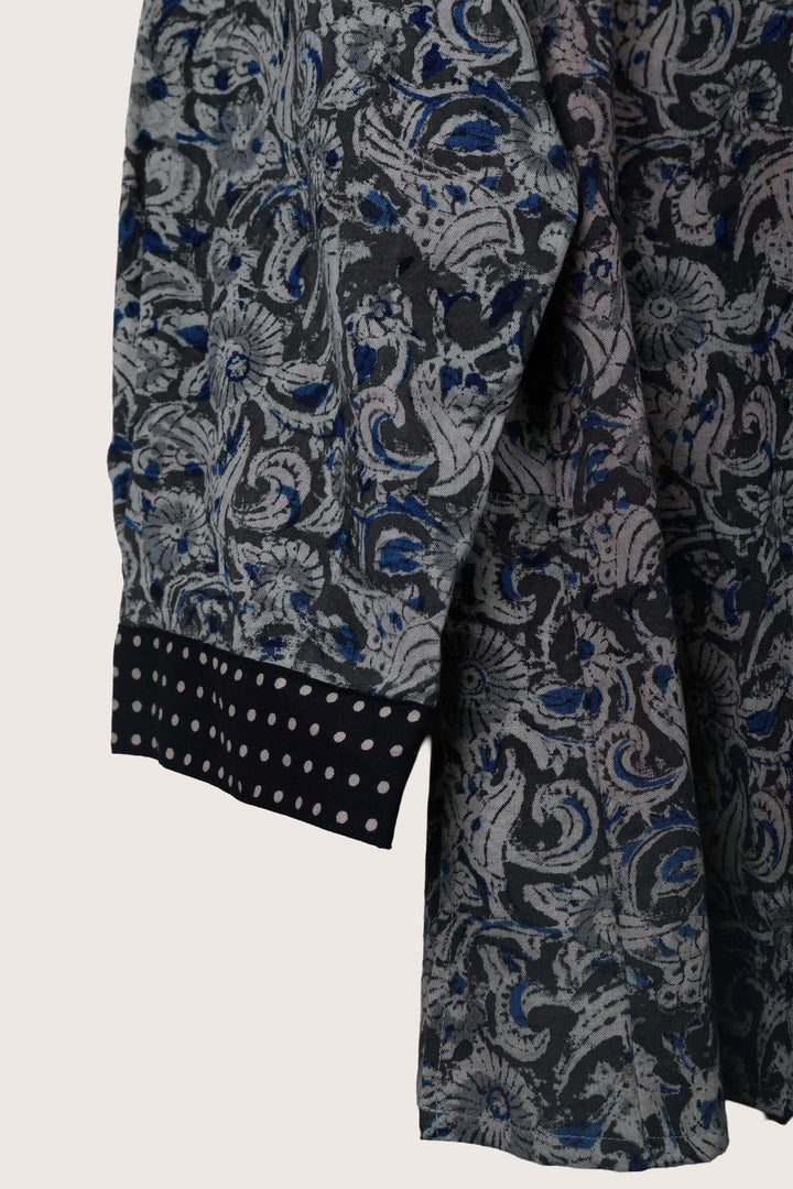 Zen Kalamkari Wrap Top