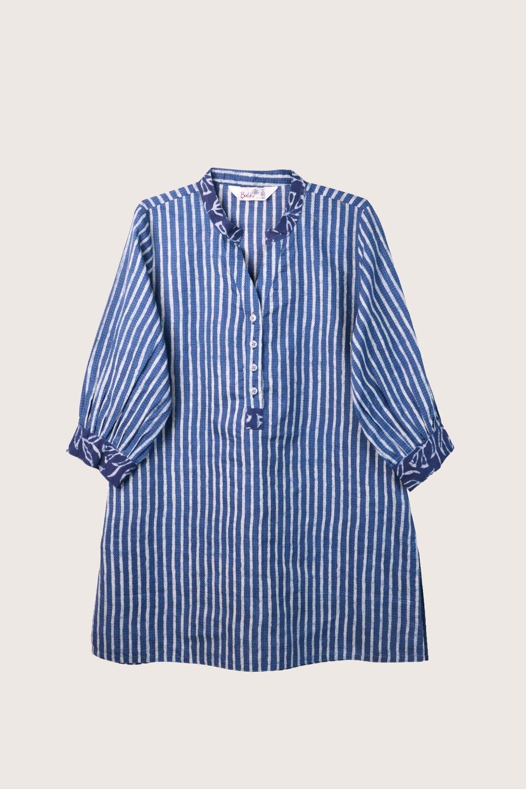 Open sky kurti flat lay