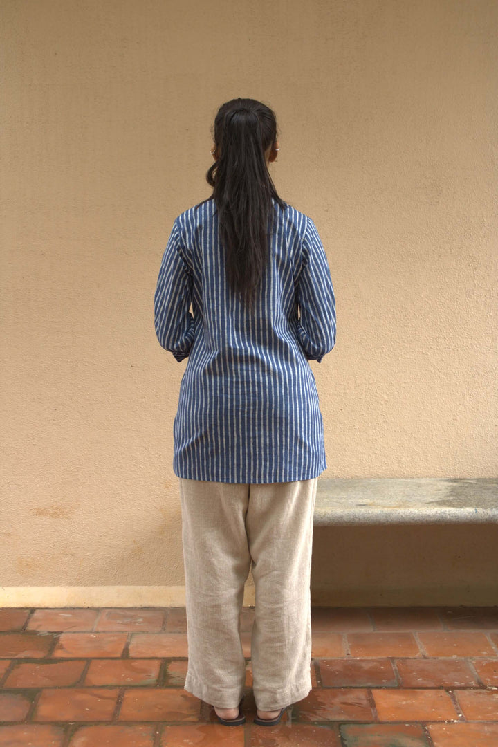 Open sky kurti back view