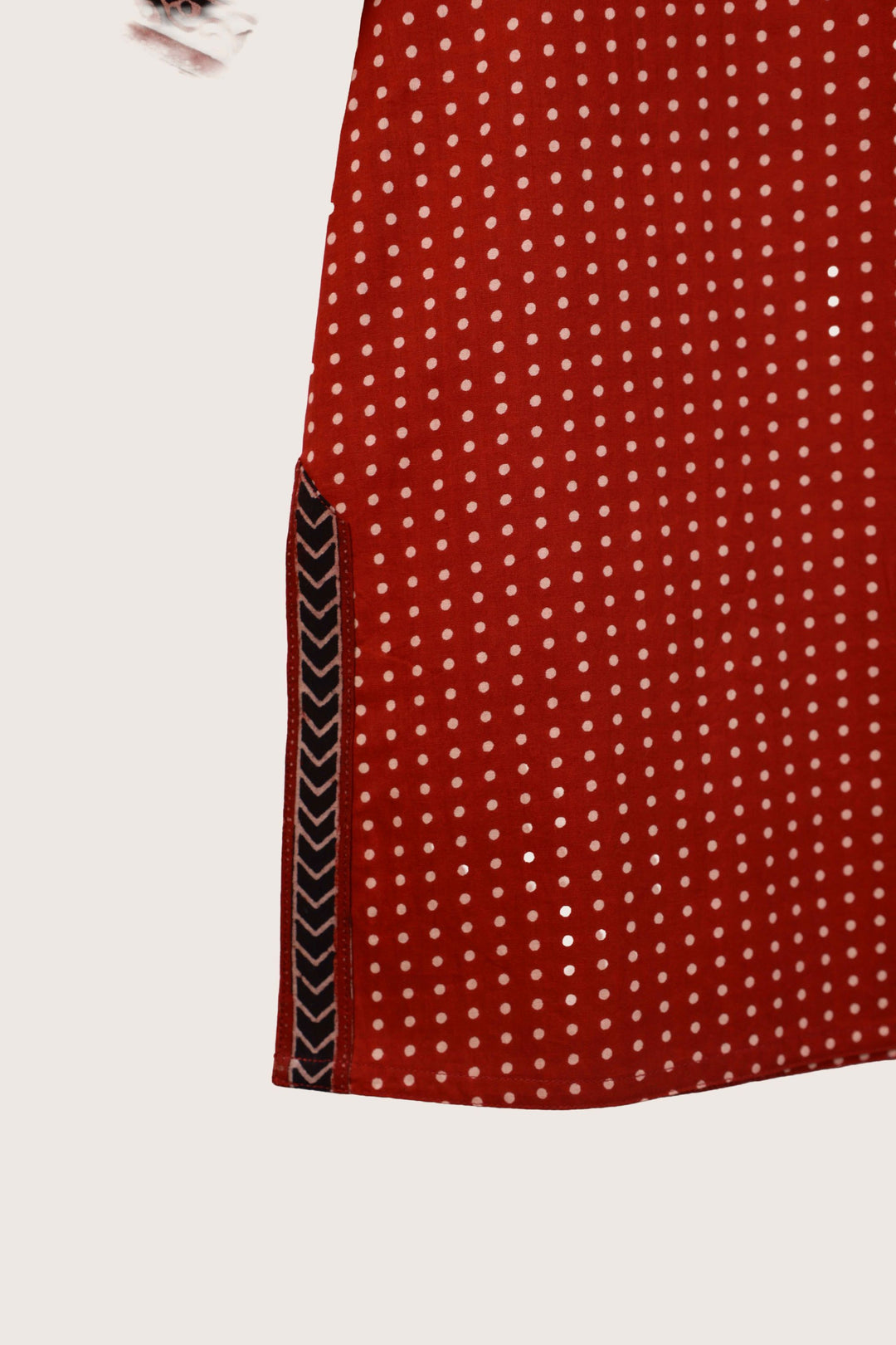 Pulse short kurti flay lay side slit