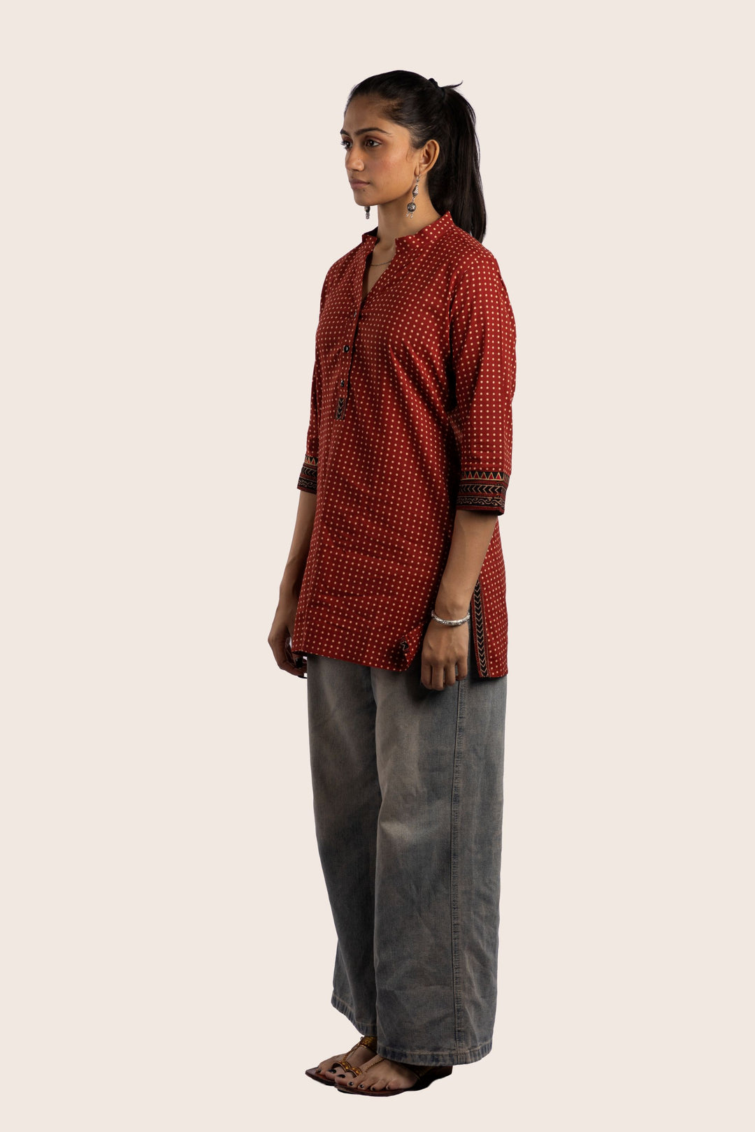 Pulse short kurti left view